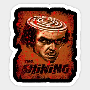 Danny's Gift Channel the Psychic Abilities and Eerie Aura of the Character from Shining on a Tee Sticker